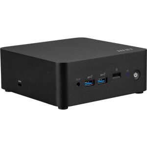 MSI Cubi NUC AI 1UMG-022AT - Mini PC - Zwart MSI Cubi NUC AI 1UMG-022AT - Mini PC - Zwart