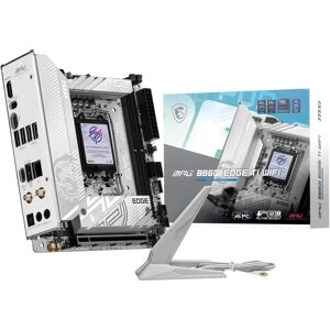 MSI MPG B860I EDGE TI WIFI Motherboard - Supports Intel Core Ultra - Mini-ITX MSI MPG B860I EDGE TI WIFI Motherboard - Supports Intel Core Ultra - Mini-ITX