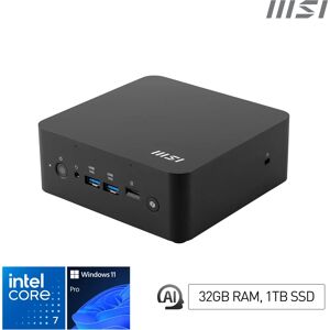 MSI - Cubi NUC AI+ 2MG I7 258V FS - 32GB - 1TB - Mini PC MSI - Cubi NUC AI+ 2MG I7 258V FS - 32GB - 1TB - Mini PC