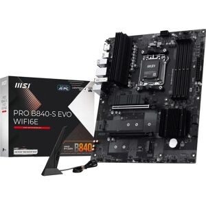 Carte mère MSI PRO B840-S EVO WIFI6E - Socket AMD B840 - DDR5 ATX - Publicité Carte mère MSI PRO B840-S EVO WIFI6E - Socket AMD B840 - DDR5 ATX - Publicité
