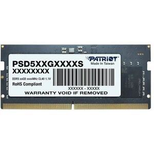 Patriot Memory Signature PSD516G560081S 16 GB DDR5 5600 MHz RAM - Publicité Patriot Memory Signature PSD516G560081S 16 GB DDR5 5600 MHz RAM - Publicité
