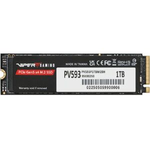 Patriot Memory PV593 - SSD NVMe PCIe Gen5 x4 - 1TB Patriot Memory PV593 - SSD NVMe PCIe Gen5 x4 - 1TB