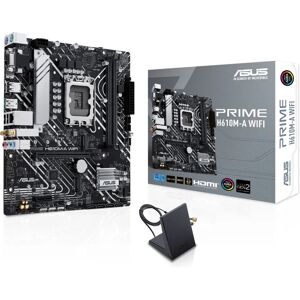 Placa base ASUS Prime H610M-A WIFI - Micro ATX, LGA1700, DDR5, Negro Placa base ASUS Prime H610M-A WIFI - Micro ATX, LGA1700, DDR5, Negro