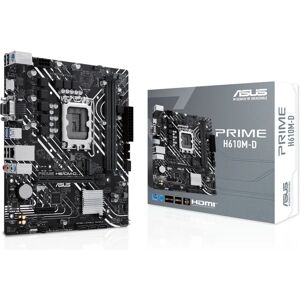 ASUS Prime H610M-D Mainboard - DDR5 - MicroATX - Schwarz - LGA1700 - Intel H610 ASUS Prime H610M-D Mainboard - DDR5 - MicroATX - Schwarz - LGA1700 - Intel H610