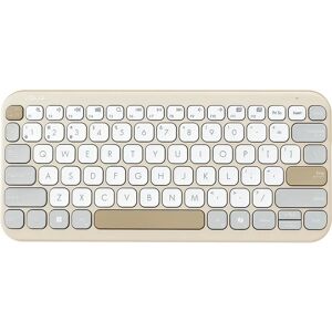 ASUS Marshmallow KW100 Tastatur - Beige, Grau, Weiß - Tastatur ASUS Marshmallow KW100 Tastatur - Beige, Grau, Weiß - Tastatur
