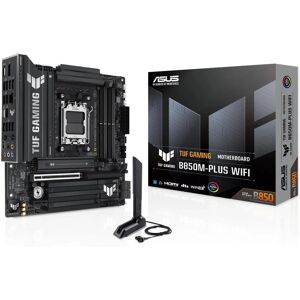 ASUS TUF GAMING B850M-PLUS WIFI Motherboard - DDR5, Micro ATX, Socket AM5 ASUS TUF GAMING B850M-PLUS WIFI Motherboard - DDR5, Micro ATX, Socket AM5