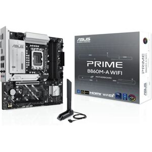 ASUS Prime B860M-A WIFI Micro ATX Motherboard - LGA 1851 - DDR5 - Wi-Fi 6E ASUS Prime B860M-A WIFI Micro ATX Motherboard - LGA 1851 - DDR5 - Wi-Fi 6E