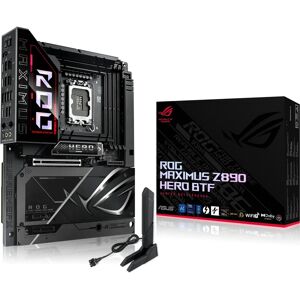 ASUS ROG MAXIMUS Z890 HERO BTF - Motherboard - ATX - LGA 1851 - Wi-Fi 7 ASUS ROG MAXIMUS Z890 HERO BTF - Motherboard - ATX - LGA 1851 - Wi-Fi 7