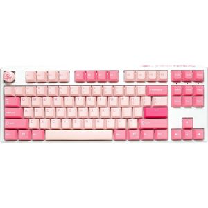 Clavier de jeu Ducky One 3 TKL Rose - MX-Brown - US - Publicité Clavier de jeu Ducky One 3 TKL Rose - MX-Brown - US - Publicité