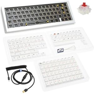 Ducky Outlaw 65 Sølv - Mekanisk Tastatur Ducky Outlaw 65 Sølv - Mekanisk Tastatur