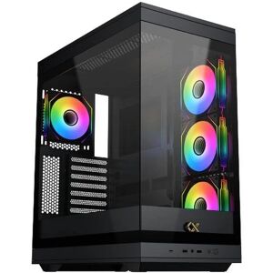 Boîtier PC XIGMATEK META E-ATX - Verre trempé, ARGB, Noir - Publicité Boîtier PC XIGMATEK META E-ATX - Verre trempé, ARGB, Noir - Publicité