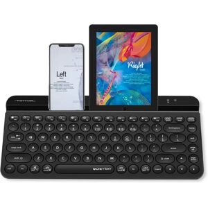 Klawiatura bezprzewodowa A4tech Fstyler Fbk30 - Czarna - Cicha Klawiatura bezprzewodowa A4tech Fstyler Fbk30 - Czarna - Cicha