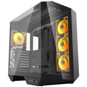 Darkflash Tech DY470 Computer Gehäuse - 4 Lüfter, Schwarz Darkflash Tech DY470 Computer Gehäuse - 4 Lüfter, Schwarz