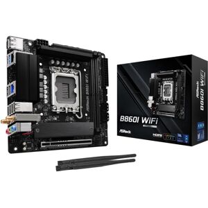ASRock B860I WiFi Motherboard - Intel LGA1851 DDR5 Mini-ITX ASRock B860I WiFi Motherboard - Intel LGA1851 DDR5 Mini-ITX