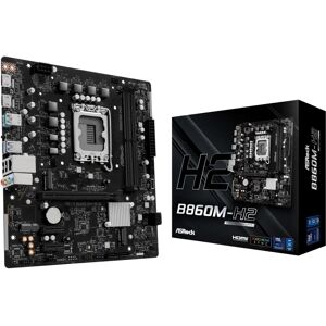 ASRock B860M-H2 Mainboard - Unterstützt LGA1851, Dual DDR5, PCIe 4.0 ASRock B860M-H2 Mainboard - Unterstützt LGA1851, Dual DDR5, PCIe 4.0