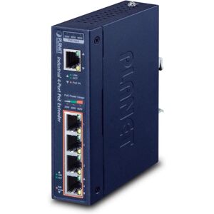PLANET IPOE-E174 - Rozszerzacz sieci - Ethernet, Fast Ethernet, Gigabit Ethernet - 5 Portów - Do 100 M PLANET IPOE-E174 - Rozszerzacz sieci - Ethernet, Fast Ethernet, Gigabit Ethernet - 5 Portów - Do 100 M