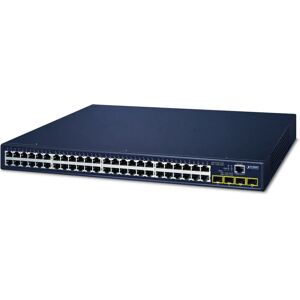 Switch réseau géré Planet GS-4210-48T4S - 48 Ports Gigabit Ethernet - Montage en rack - Publicité Switch réseau géré Planet GS-4210-48T4S - 48 Ports Gigabit Ethernet - Montage en rack - Publicité
