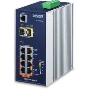 Hantera nätverksswitch Planet IGS-4215-4P4T2S - 4-port PoE Gigabit Ethernet Hantera nätverksswitch Planet IGS-4215-4P4T2S - 4-port PoE Gigabit Ethernet