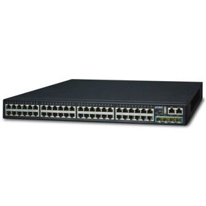 Layer 3 Hanterad nätverksswitch Planet SGS-6341-48T4X - 48 portar Gigabit Ethernet Layer 3 Hanterad nätverksswitch Planet SGS-6341-48T4X - 48 portar Gigabit Ethernet