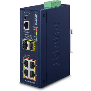 Planet IGS-5225-4P2S Managed Netzwerkswitch - L2+ Gigabit PoE - Blau Planet IGS-5225-4P2S Managed Netzwerkswitch - L2+ Gigabit PoE - Blau