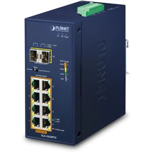 Switch no gestionado Gigabit Ethernet PoE+ Planet IGS-1020PTF - Azul Switch no gestionado Gigabit Ethernet PoE+ Planet IGS-1020PTF - Azul