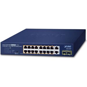 Switch Planet Gsd-2022P - 16 Porte Gigabit PoE - Gestito Switch Planet Gsd-2022P - 16 Porte Gigabit PoE - Gestito