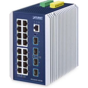 Planet IGS-6325-16T4X 16-portowy Zarządzany Switch - Przełącznik Sieciowy Planet IGS-6325-16T4X 16-portowy Zarządzany Switch - Przełącznik Sieciowy