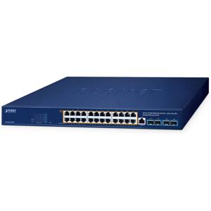 Switch gestito Planet Gs-4210-24UP4X L2/L4 Ethernet Gigabit - Blu Switch gestito Planet Gs-4210-24UP4X L2/L4 Ethernet Gigabit - Blu