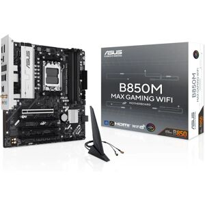 Asus B850m Max Gaming Wifi Micro-ATX Motherboard - Supports Ryzen 9000 Asus B850m Max Gaming Wifi Micro-ATX Motherboard - Supports Ryzen 9000