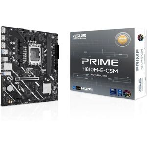 Asus Motherboard H610 DDR5 PCIe 4.0 - MicroATX - Black Asus Motherboard H610 DDR5 PCIe 4.0 - MicroATX - Black