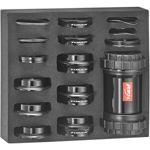 Token Ninja 7 in 1 Bottom Bracket - Black - Bottom Brackets Token Ninja 7 in 1 Bottom Bracket - Black - Bottom Brackets