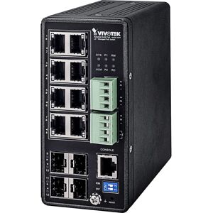 VIVOTEK - AW-IHT-1271 - 12-Port 240W - Switch PoE VIVOTEK - AW-IHT-1271 - 12-Port 240W - Switch PoE