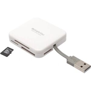 PNY AXP724 Lettore di Schede USB 2.0 Bianco - Lettore di schede PNY AXP724 Lettore di Schede USB 2.0 Bianco - Lettore di schede