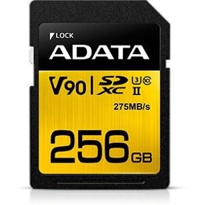 Scheda di memoria SDXC UHS-II Premier V90 ADATA 256 GB - Scheda di memoria Scheda di memoria SDXC UHS-II Premier V90 ADATA 256 GB - Scheda di memoria