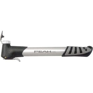 Topeak Peak DX II Silver Mini Bike Pump - Mini Bike Pump Topeak Peak DX II Silver Mini Bike Pump - Mini Bike Pump