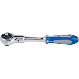 King 275206G Cliquet à tête rotative 1/4" 150mm - Publicité King 275206G Cliquet à tête rotative 1/4" 150mm - Publicité