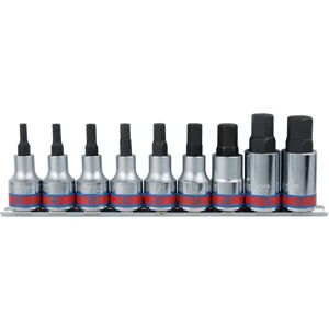 King Tony 4110SR10 9-tlg. Nussensatz - 3/16" bis 5/8" King Tony 4110SR10 9-tlg. Nussensatz - 3/16" bis 5/8"