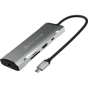 j5create JCD393 Dock USB-C Space Grey 4K60 Elite 10Gbps j5create JCD393 Dock USB-C Space Grey 4K60 Elite 10Gbps
