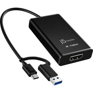 j5create JVA11-N 4K HDMI Capture Adapter - Video Capture Device j5create JVA11-N 4K HDMI Capture Adapter - Video Capture Device
