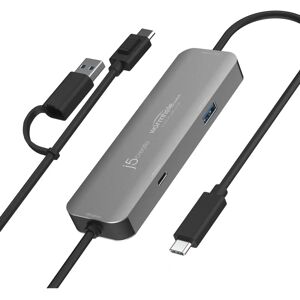 J5create JCH422 Hub USB 3.2 Gen 1 Type-C - Gris J5create JCH422 Hub USB 3.2 Gen 1 Type-C - Gris