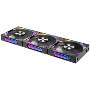 Azza GALAXY SCHWARZ Computergehäuselüfter - 120mm Set aus 3 Azza GALAXY SCHWARZ Computergehäuselüfter - 120mm Set aus 3