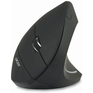 Acer HP.EXPBG.009 Wireless Vertical Ergonomic Mouse - Black - Mouse Type: Wireless, 1600 DPI, Right-hand Acer HP.EXPBG.009 Wireless Vertical Ergonomic Mouse - Black - Mouse Type: Wireless, 1600 DPI, Right-hand