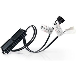 Bitspower 24-Pin ATX - Überbrückungsstecker mit Lüfterausgang - Stromkabel intern Bitspower 24-Pin ATX - Überbrückungsstecker mit Lüfterausgang - Stromkabel intern