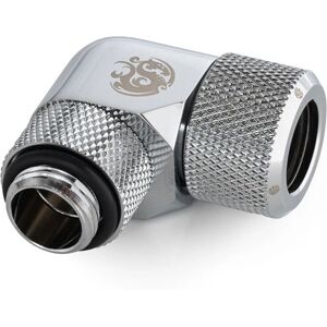 Bitspower Adaptateur G1/4 à 90 degrés, 12mm, Argent Bitspower Adaptateur G1/4 à 90 degrés, 12mm, Argent