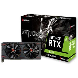 Biostar VN3706RM82 NVIDIA GeForce RTX 3070 8 GB GDDR6 - Grafikkarte Biostar VN3706RM82 NVIDIA GeForce RTX 3070 8 GB GDDR6 - Grafikkarte
