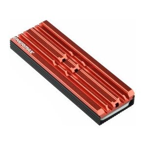 Refroidisseur SSD en aluminium Enermax - M.2 2280 - Rouge Refroidisseur SSD en aluminium Enermax - M.2 2280 - Rouge