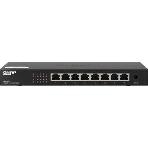 Switch réseau QNAP QSW-1108-8T - 8 Ports 2.5GbE - Noir Switch réseau QNAP QSW-1108-8T - 8 Ports 2.5GbE - Noir