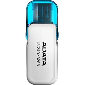 ADATA UV240 32GB USB Flash Drive White ADATA UV240 32GB USB Flash Drive White