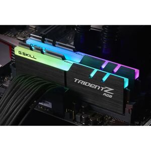 G.Skill Trident Z RGB F4-3200C16D-16GTZRX Memory Module - Memory Type: DDR4, 16GB, Black, RGB Lighting G.Skill Trident Z RGB F4-3200C16D-16GTZRX Memory Module - Memory Type: DDR4, 16GB, Black, RGB Lighting