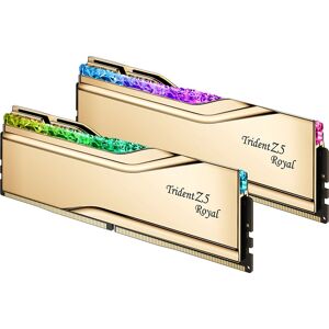 Modul de memorie G.Skill Trident Z5 Royal F5-6000J2836G16GX2-TR5G - 32 GB DDR5 Modul de memorie G.Skill Trident Z5 Royal F5-6000J2836G16GX2-TR5G - 32 GB DDR5